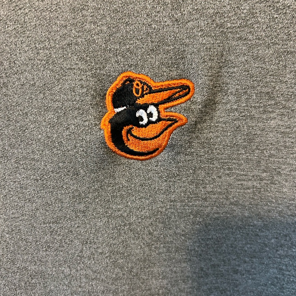 Peter Millar Baltimore Orioles Grey Quarter-Zip - Picture 2 of 7